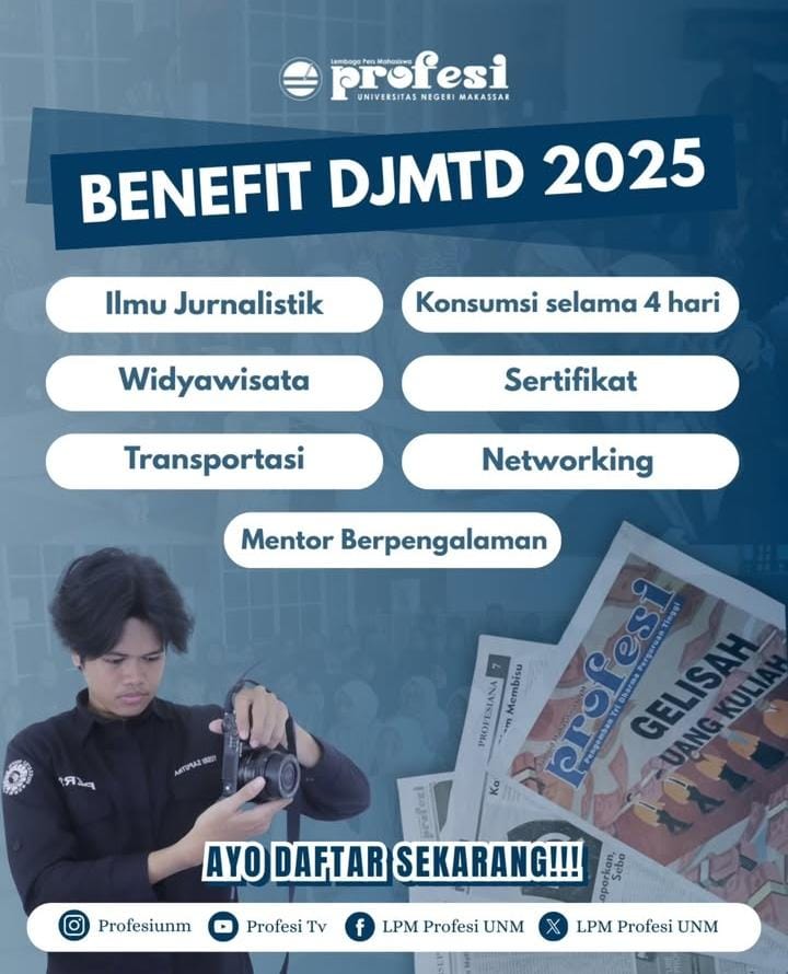 Benefit JDMTD 2025, (Foto: Profesi)