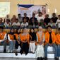 Foto Mahasiswa KKN Reguler LIII UNM Bersama Masrayakat Desa Balusu, (Foto: Ist.)