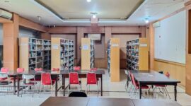 Potret ruang perpustakaan UNM, (Foto: Int.)