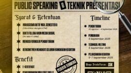 Pamflet Pendaftaran PIKOM IMM FT, (Foto:Ist.)