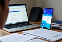 Seseorang browsing lowongan kerja online, (Foto: AI.)
