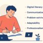 Ilustrasi mahasiswa yang menguasai beberapa skill, (Foto: AI)