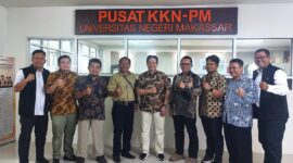 Kunjungan Unsoed ke Pusat KKN UNM (Foto: Ist)