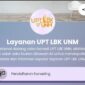 Gambar tampilan link pendaftaran konseling di Instagram UPA LBK, (Foto : Int.)