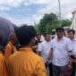 Potret WR III saat berdialog dengan Aliansi Mahasiswa Olaharaga dan Kesehatan, (Foto: Rahmadani.)