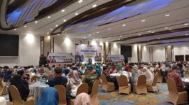 Suasana Ramah Tamah Pascasarjana UNM, (Foto: Firmansyah.)