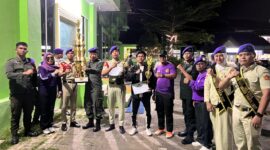 Foto bersama UKM Menwa Sat. 702 UNM, (Foto: Ist.)
