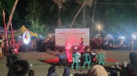 Potret suasana Kemah, Bakti dan Lomba UKM KSR PMI unit UNM, ( Foto: Rahmat)