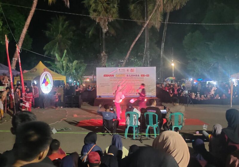 Potret suasana Kemah, Bakti dan Lomba UKM KSR PMI unit UNM, ( Foto: Rahmat)