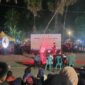 Potret suasana Kemah, Bakti dan Lomba UKM KSR PMI unit UNM, ( Foto: Rahmat)
