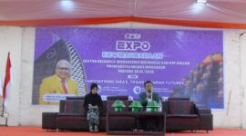 Pembawa Materi oleh Pemateri, Muhammad Farid, pada kegiatan EXPO Kewirausahaan 2025 (Foto: Ist)