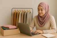 Ilustrasi Mahasiswa Studentpreneur, (AI.)