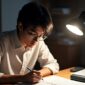 Potret mahasiswa yang sedang belajar, (Foto: AI)