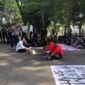 Potret BEM FT dan Pihak Kepolisian saat dialog,(Foto: Rahmadani.)