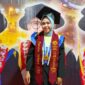 Potret wisudawan terbaik FMIPA periode September saat wisuda, (Foto: Ist.)