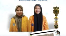 Potret mahasiswa Prodi Matematika UNM yang meraih juara 3 LKTI Matematika Tingkat Nasional 2025, (Foto: Int.)