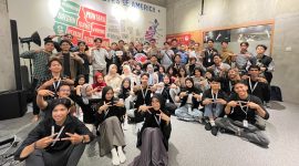 Foto Bersama Core Team dan Peserta Info Session GDGoC UNM, (Foto: Ist.)