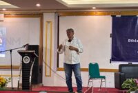 Potret Fachruddin Palapa saat membawakan seminar, (Foto: Profesi)