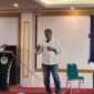 Potret Fachruddin Palapa saat membawakan seminar, (Foto: Profesi)