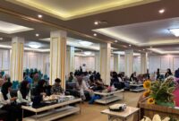 Suasana diklat jurnalistik bagi mahasiswa tingkat dasar 2025, (Foto: Profesi)