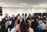 Peserta DJMTD 2025 mengadakan kunjungan media ke Tribun Timur, (Foto: Profesi)