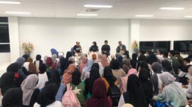 Peserta DJMTD 2025 mengadakan kunjungan media ke Tribun Timur, (Foto: Profesi)