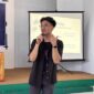 Potret Ahmad Nurzaki Azhar dalam pemaparan materinya, (Foto: Profesi)