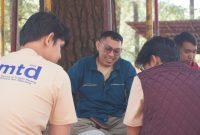 Potret Hasim Arfah dalam DJMTD 2025 LPM Profesi UNM, (Foto: Profesi)