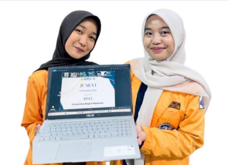 Potret tim matematika yang berhasil meraih juara satu, (Foto: Ist.)