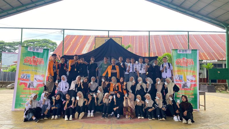 Foto bersama setelah kegiatan SMANSA Muda Mudi Fest 2025 di Pangkep, (Foto: Ist.)