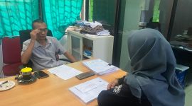 Potret Herman Saat Wawancara (Dok.Profesi)