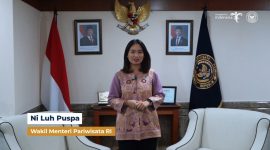 Potret Wakil Menteri Parawisata dalam Video Testimoninya, (Foto, Ist)
