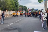Aksi Demonstrasi Bahas Isu Pelecehan Seksual, (Foto: Hafid Budiawan.)