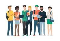 Ilustrasi Mahasiswa, (Foto:Ai.)