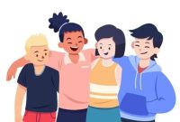 Ilustrasi sebuah cercle pertemanan,(Foto:Int.)