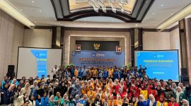 Dokumentasi Bersama Para Partisipan pada Kegiatan Pembinaan Penguatan Potensi Mahasiswa Penerima KIP Kuliah (Foto: Ist)