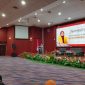 Potret sambutan wakil rektor ll dalam seminar nasional gizi 2025 (Foto: Muh Apdal Adriansyah)
