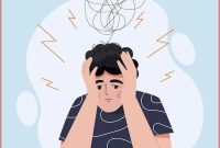 Ilustrasi seorang peria yang pusing karna diagnosis (Foto: int)