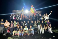 Potret bersama pada saat kegiatan FIS-H Green Camp,(Foto: Ist.)