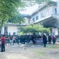 Suasana Demonstrasi LK FEB UNM, (Foto: Ist)