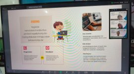 Berlangsungnya kegiatan Webinar Coding melalui Zoom Meeting, (Foto: Ist.)