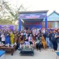 Foto bersama Tim PPK Ormawa UNM bersama Mitra Setelah peresmian Balla Sibaliparri (Foto: Ist.)