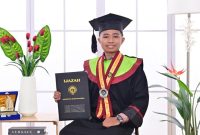 Potret Andi Arif Abdillah, wisudawan terbaik FPSI, (Foto: Ist.)