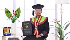 Potret Andi Arif Abdillah, wisudawan terbaik FPSI, (Foto: Ist.)