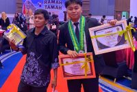 Potret Asmin pada acara Ramah Tamah FEB, (Foto: Ist.)