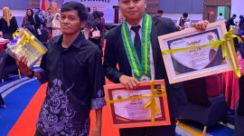 Potret Asmin pada acara Ramah Tamah FEB, (Foto: Ist.)
