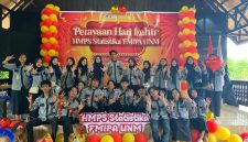Suasana foto perayaan hari lahir  HMPS Statistika FMIPA UNM, (Foto: Ist.)