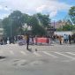 Potret Suasana Aksi Aliansi Mahasiswa UNM, Foto: Muhammad Fauzan Akbar
