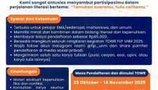 Pamflet resmi FLP Rating UNM (foto: Ist.)