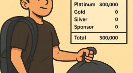 Ilustrasi seseorang yang menggunakan bisnis mlm secara ilegal, (Foto: AI)